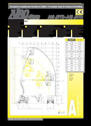 Колесни повдигачи с подвижна стрела AIRO A15 JRTD