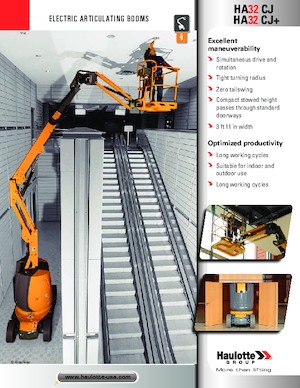 Колесни повдигачи с подвижна стрела Haulotte HA32 CJ+