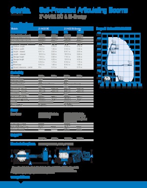 Колесни повдигачи с подвижна стрела Genie Z-34/22 DC