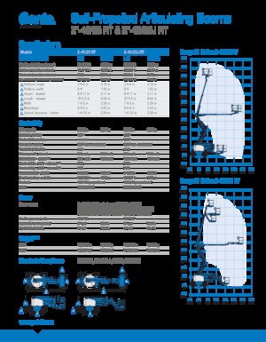 Колесни повдигачи с подвижна стрела Genie Z-45/25 J RT