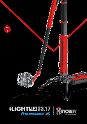 Пълзящи повдигачи с подвижна стрела Hinowa Lightlift 33.17 Performance IIIS