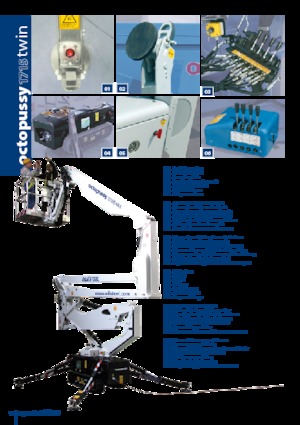 Пълзящи повдигачи с подвижна стрела Oil & Steel Octopussy 1715 Twin
