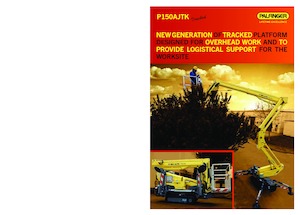 Пълзящи повдигачи с подвижна стрела Palfinger P 150 AJTK