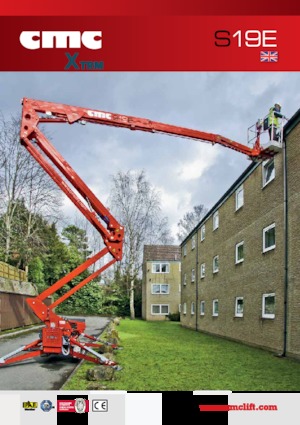 Пълзящи повдигачи с подвижна стрела CMC S19E