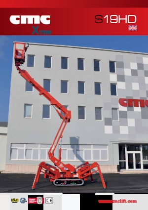 Пълзящи повдигачи с подвижна стрела CMC S19HD