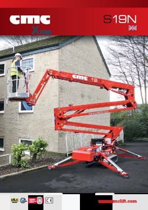 Пълзящи повдигачи с подвижна стрела CMC S19N
