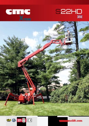 Пълзящи повдигачи с подвижна стрела CMC S22HD