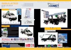 Пълзящи повдигачи с подвижна стрела Comet SPIDER-I 18.12 