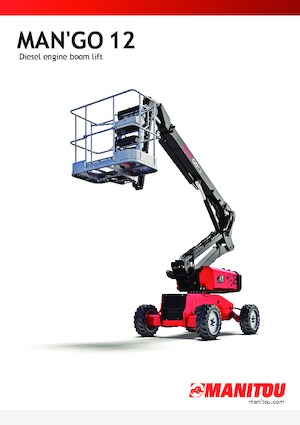 Колесни повдигачи с подвижна стрела Manitou ManGo 12
