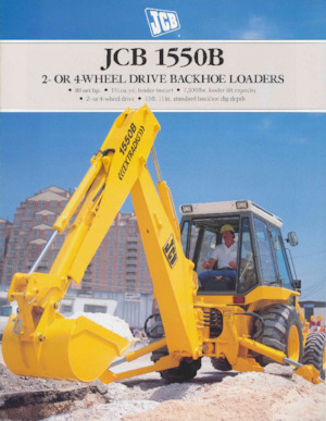 Багер-товарачи с обратно загребване JCB 1550 B