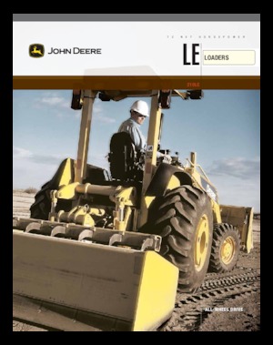 Багер-товарачи с обратно загребване John Deere Construction 210 LE