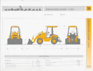 Багер-товарачи с обратно загребване JCB 212 SU