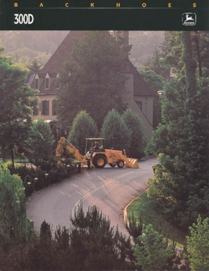 Багер-товарачи с обратно загребване John Deere Construction 300 D