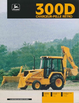 Багер-товарачи с обратно загребване John Deere Construction 300 D
