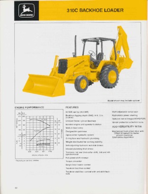 Багер-товарачи с обратно загребване John Deere Construction 210 C