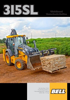 Багер-товарачи с обратно загребване Bell 315SL