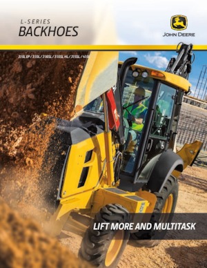 Багер-товарачи с обратно загребване John Deere Construction 310L