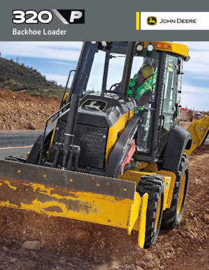 Багер-товарачи с обратно загребване John Deere Construction 320