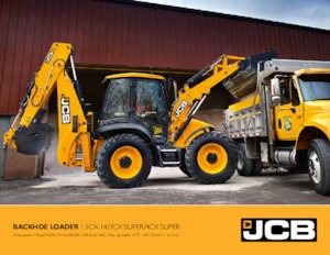 Багер-товарачи с обратно загребване JCB 3CX-14 SUPER