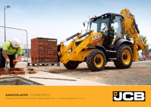 Багер-товарачи с обратно загребване JCB 3CX Eco