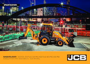 Багер-товарачи с обратно загребване JCB 3CX Plus