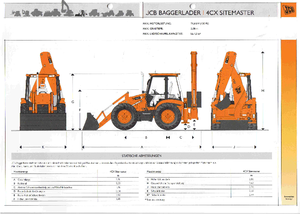 Багер-товарачи с обратно загребване JCB 4 CX SM PC