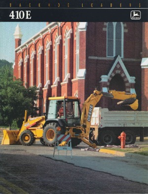 Багер-товарачи с обратно загребване John Deere Construction 410 E