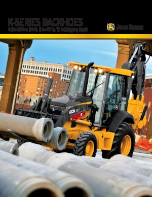 Багер-товарачи с обратно загребване John Deere Construction 310 SK TC