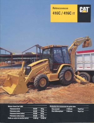 Багер-товарачи с обратно загребване Caterpillar 416 C
