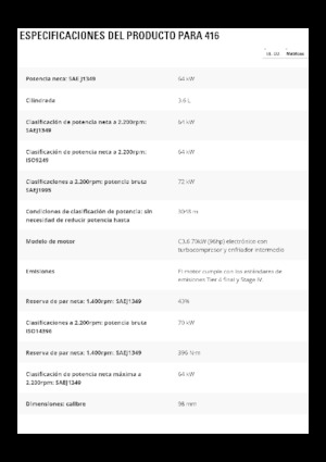 Багер-товарачи с обратно загребване Caterpillar 416
