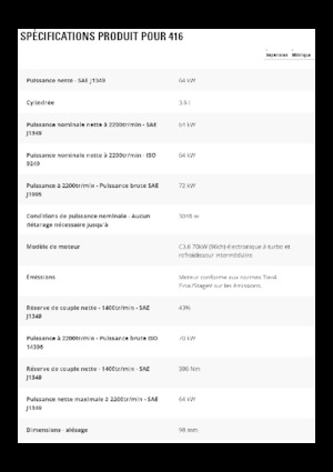 Багер-товарачи с обратно загребване Caterpillar 416