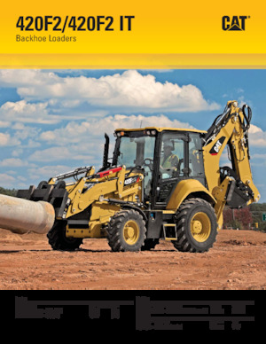 Багер-товарачи с обратно загребване Caterpillar 420F2 IT