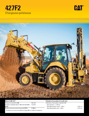Багер-товарачи с обратно загребване Caterpillar 427F2