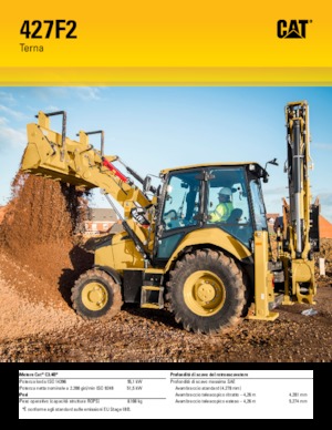 Багер-товарачи с обратно загребване Caterpillar 427F2