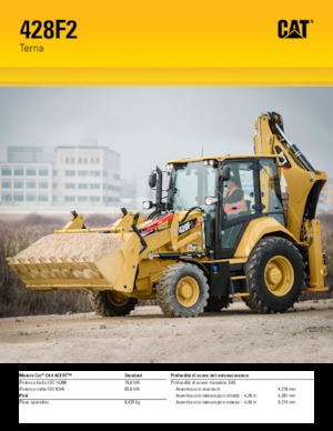 Багер-товарачи с обратно загребване Caterpillar 428F2