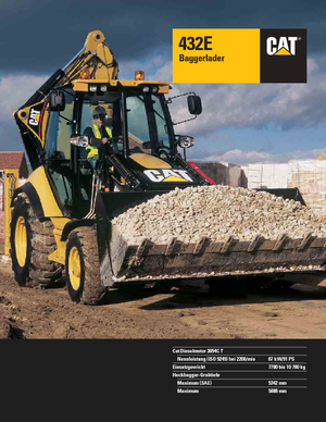 Багер-товарачи с обратно загребване Caterpillar 432E 4x4