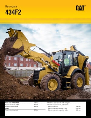 Багер-товарачи с обратно загребване Caterpillar 434F2 