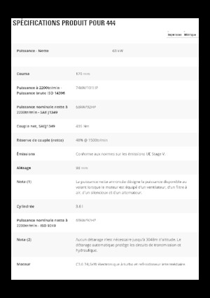 Багер-товарачи с обратно загребване Caterpillar 444