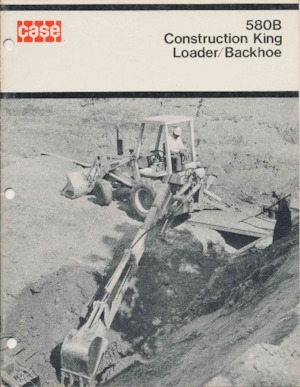 Багер-товарачи с обратно загребване Case 580 D