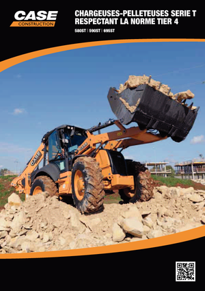 Багер-товарачи с обратно загребване Case 695 ST