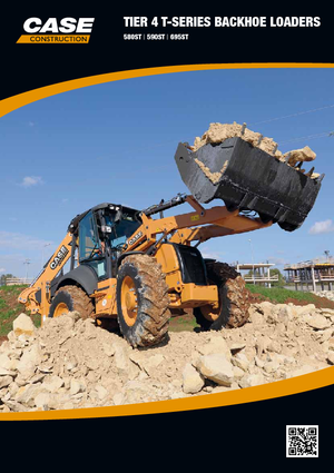 Багер-товарачи с обратно загребване Case 580ST