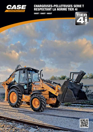 Багер-товарачи с обратно загребване Case 695ST T 4