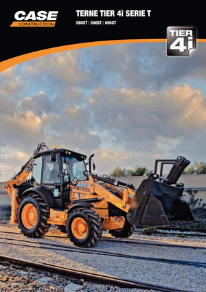 Багер-товарачи с обратно загребване Case 695ST T 4