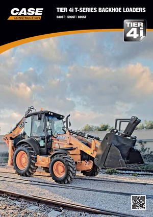 Багер-товарачи с обратно загребване Case 695ST T 4