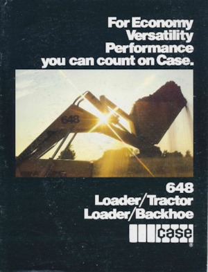 Багер-товарачи с обратно загребване Case 648 
