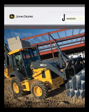 Багер-товарачи с обратно загребване John Deere Construction 310 J