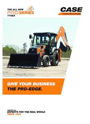 Багер-товарачи с обратно загребване Case 770EX