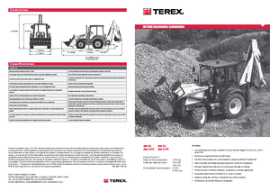 Багер-товарачи с обратно загребване Terex 880 SX