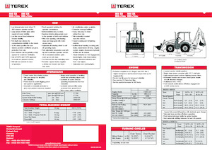 Багер-товарачи с обратно загребване Terex 880