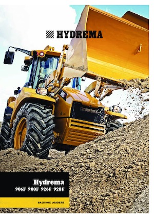 Багер-товарачи с обратно загребване Hydrema 928F